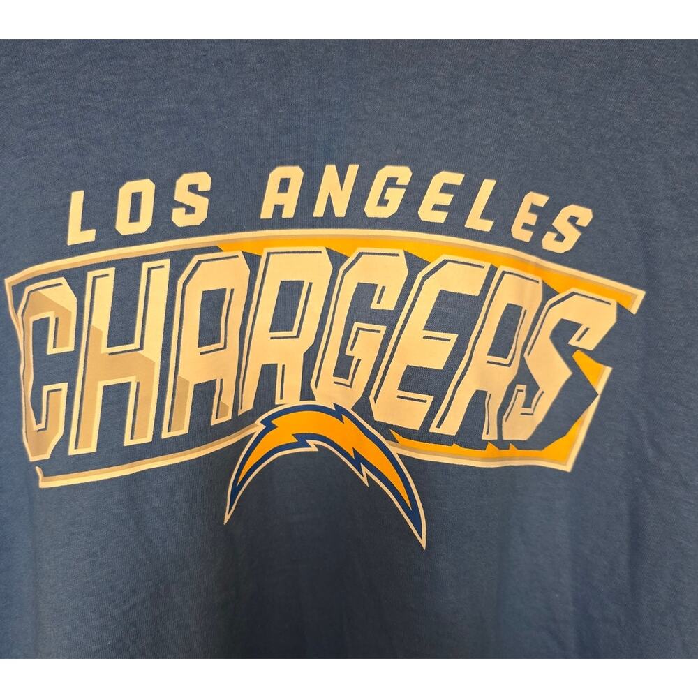 Los Angeles Chargers NFL T-Shirt Men's 3XL Blue Football Graphic NWOT NEW - Picture 2 of 4